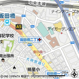 株式会社秋田書店　本社・雑誌販売部周辺の地図