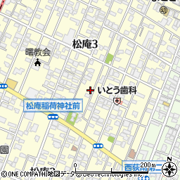 東京都杉並区松庵3丁目10-25周辺の地図