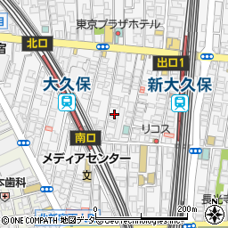 ホワイトキャッスル新宿Ｂ棟周辺の地図