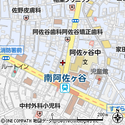 東京都杉並区阿佐谷南3丁目1-31周辺の地図