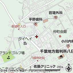 千葉県匝瑳市八日市場イ1004周辺の地図
