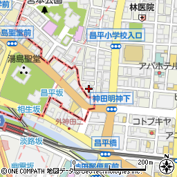 東京都千代田区外神田2丁目6周辺の地図