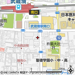 三井住友銀行武蔵境支店 ＡＴＭ周辺の地図