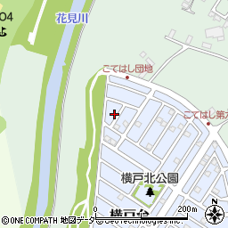 千葉県千葉市花見川区横戸台49-6周辺の地図