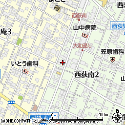 株式会社ケアサービス 居宅支援 西荻窪周辺の地図