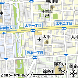 錦糸町マルエツMiniデンタルクリニック周辺の地図