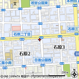 オリジン弁当　墨田石原２丁目店周辺の地図