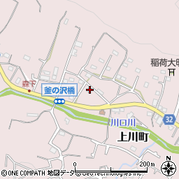 東京都八王子市上川町1945周辺の地図