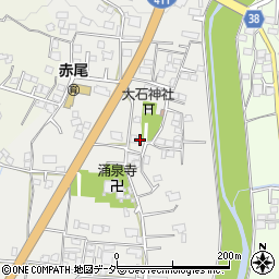 山梨県甲州市塩山赤尾988周辺の地図