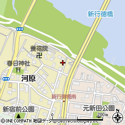 千葉県市川市河原16-12周辺の地図