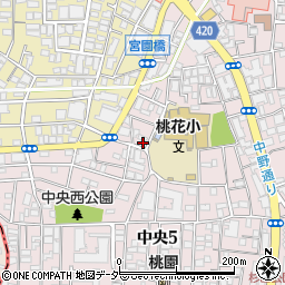 鎌田工業株式会社周辺の地図