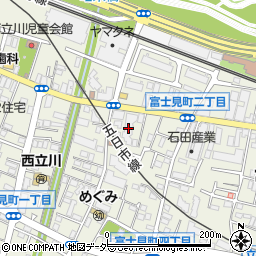 ピザハット　西立川昭島店周辺の地図