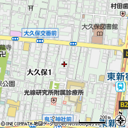 Ｋ・Ｉ・Ｐ進学教室新宿校周辺の地図