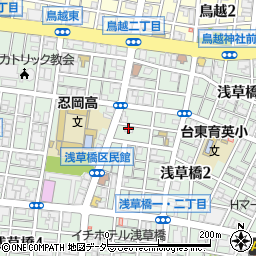 株式会社ダイヤ服飾東京支店周辺の地図
