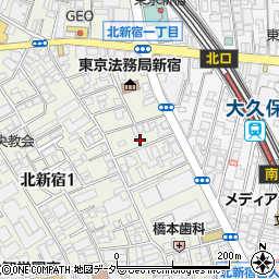 ＢＥＳＴ新宿周辺の地図