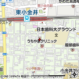 武蔵家 東小金井店周辺の地図
