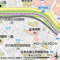 中央労働金庫　本店周辺の地図