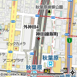 東京都千代田区神田練塀町13-1周辺の地図