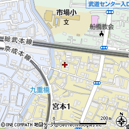 智恵子館周辺の地図