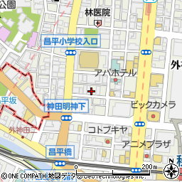 JAM Akihabara周辺の地図