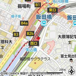 果実園リーベル　飯田橋店周辺の地図
