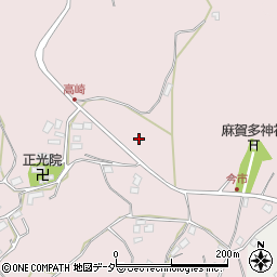 千葉県佐倉市高崎周辺の地図