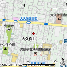 東京労音周辺の地図
