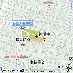天祖神社周辺の地図