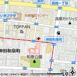株式会社食経　東京支社周辺の地図