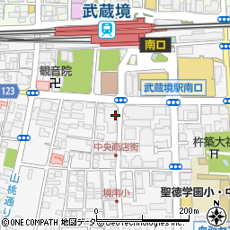 メディカルフィットネスクラブ武蔵境周辺の地図