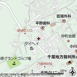 千葉県匝瑳市八日市場イ1006-6周辺の地図