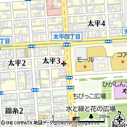 リンクス錦糸公園周辺の地図