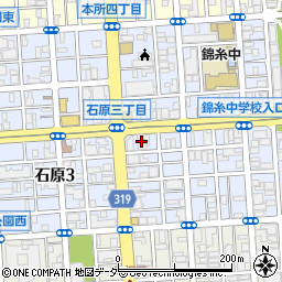 第一勧業信用組合墨田支店周辺の地図