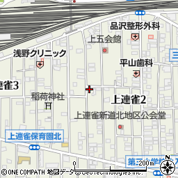 岡本るみ子バレエスタジオ周辺の地図