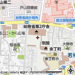 東京都新宿区若松町19周辺の地図