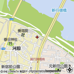 千葉県市川市河原16-10周辺の地図