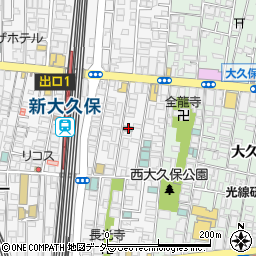 東京都新宿区百人町1丁目4-9周辺の地図