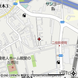 千葉県市川市原木3丁目14-18周辺の地図