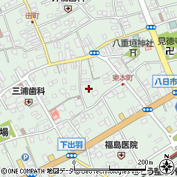 千葉県匝瑳市八日市場イ2896周辺の地図
