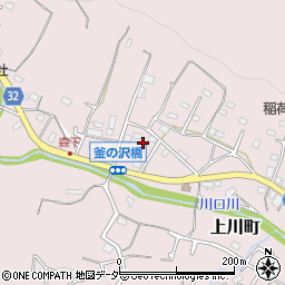 東京都八王子市上川町1919周辺の地図