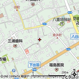 千葉県匝瑳市八日市場イ2899周辺の地図