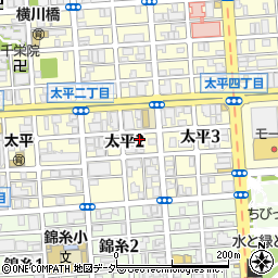 ＴＨＥＰＥＲＳＯＮＡＬＧＹＭ錦糸町店周辺の地図