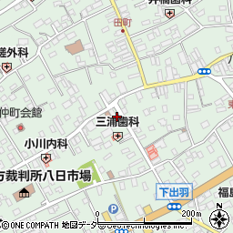 千葉県匝瑳市八日市場イ2811周辺の地図