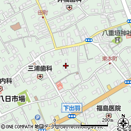 千葉県匝瑳市八日市場イ2862周辺の地図