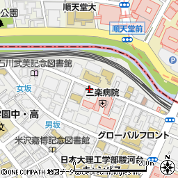 東京都千代田区神田駿河台2丁目周辺の地図