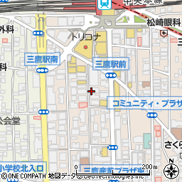 東郷医院周辺の地図