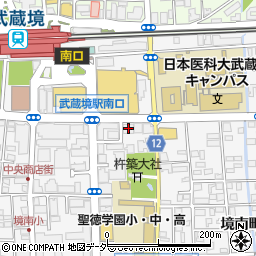 ＥＡＲＴＨ武蔵境店周辺の地図