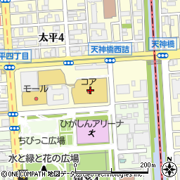 三菱ＵＦＪ銀行オリナス錦糸町店 ＡＴＭ周辺の地図