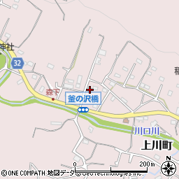 東京都八王子市上川町1916周辺の地図