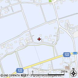 千葉県旭市中谷里周辺の地図